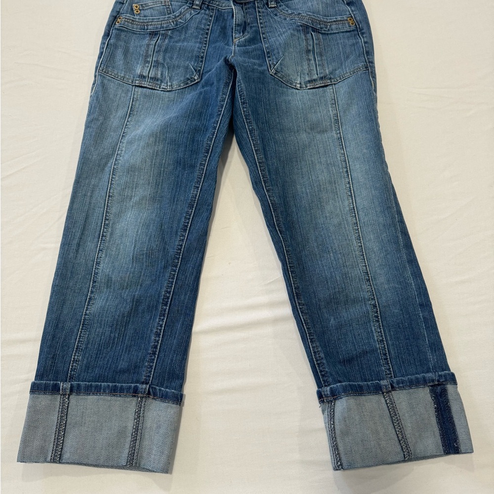 DKNY Women's Blue Boyfriend Jeans